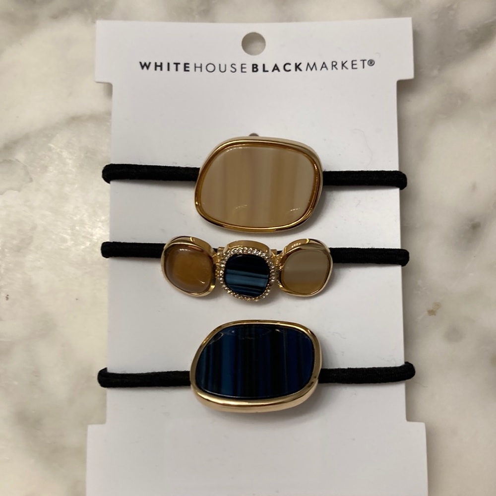 NWT WHBM Ponytail Holders.